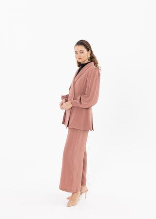 CLAY PLEATED SUIT