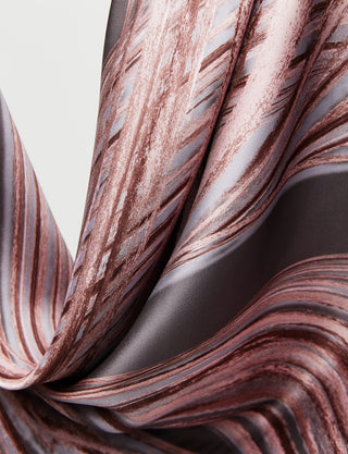 Abstract Patterned PES Scarf Mink