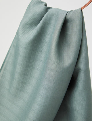 Diamond Plaid Shawl Mint