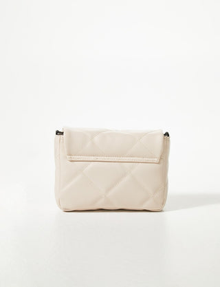 Quilted Shoulder Bag Stone