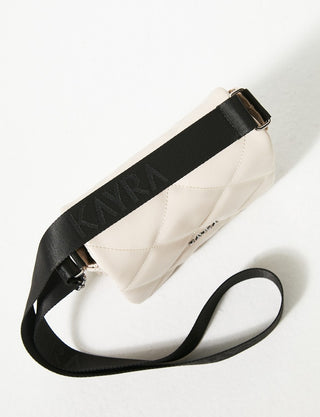 Quilted Shoulder Bag Stone