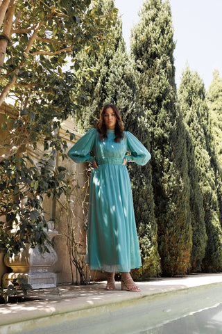 KAYRA RUCHED MAXI DRESS