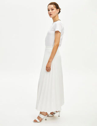 BASIC PLEATED SKIRT