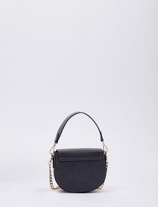 Hand Bag With Metal Detail B20 CNT31 Grey