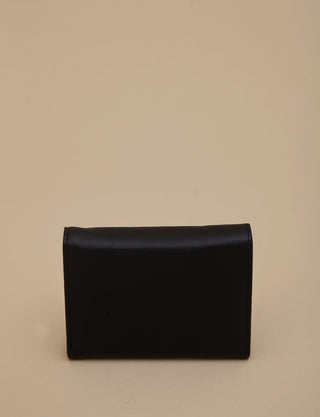 Artificial Leather Wallet Black CZD03