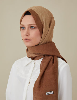 KA-A8-SAL27 Monogram Shawl